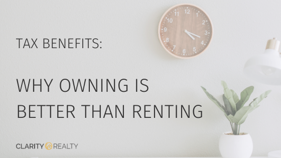 Title graphic: Why Owning is Better than Renting